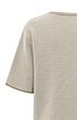 T-shirt zigzag SAND BEIGE 1-000488-508-990061