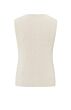 Knitted rib gilet NATURE 1-010091-502-99993