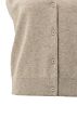 Gilet V-hals SAND MELANGE 1-010120-508-99007
