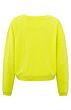 Sweatshirt slub NEON YELLOW 1-109066-407-99896