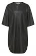 Faux leather dress BLACK 1-601014-209-91100