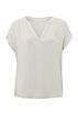 Fabric mix top MOONSTRUCK GREY 1-701201-407-44500