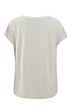 Fabric mix top MOONSTRUCK GREY 1-701201-407-44500