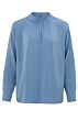 Satin blouse BEL AIR BLUE 1-701251-410-53935