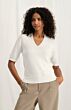 V-neck sweater IVORY 1-000317-402-99293