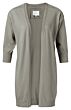 Linen cotton cardigan ARMY GREEN 101082-015-70610