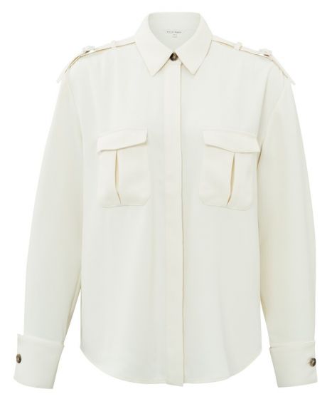 Cargo blouse WHITE 1-201068-403-99293