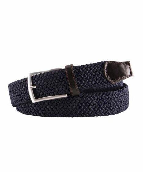 BELT ELASTICATED NAVY PP1R00089-P