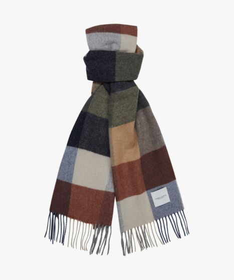SCARF LAMBSWOOL RUST PPUS30003A-Y