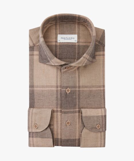 SHIRT X-CUTAWAY SC SF BEIGE PPVH30029A-F
