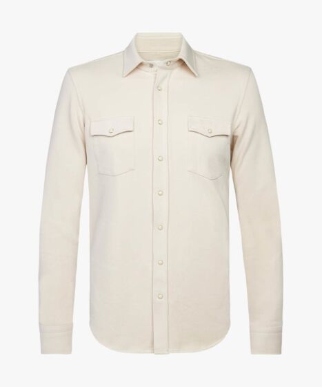OVERSHIRT WESTERN BEIGE PPWF10005B-F