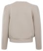 Sweatshirt with puffed sleeves 1-109010-208-61102