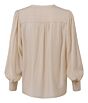 Button blouse ALMOND 1-201013-210-24301