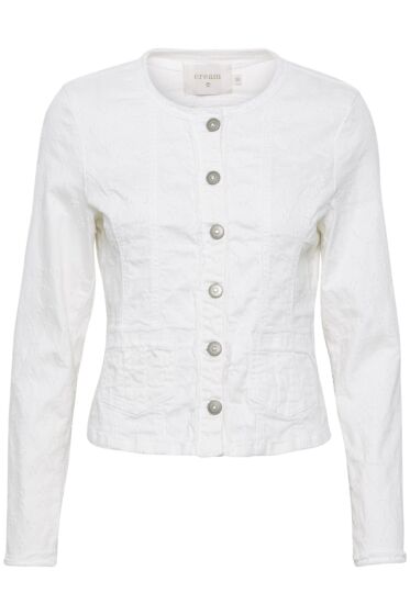 RobinaCR Denim Jacket Chalk 10605995-60034