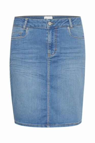 12 THE DENIM SKIRT 10702764-100047