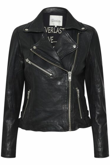 02 THE LEATHER JACKET Black 10703580-100031