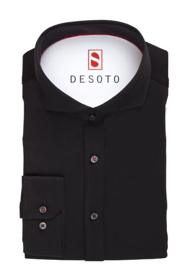 Desoto shirt flex jersey zwart