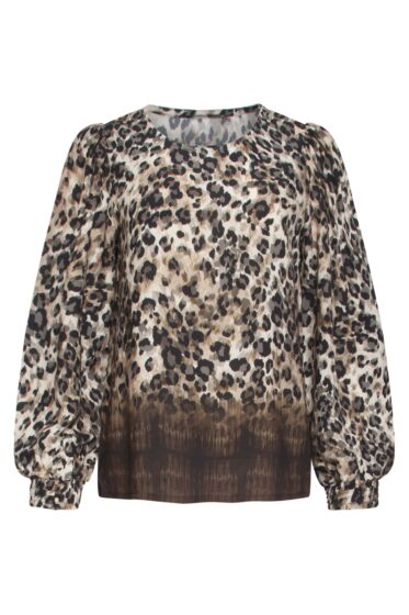 Blouse 999 - brown-black 22704-999