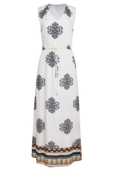 Jurk maxi met barok print 23334-998