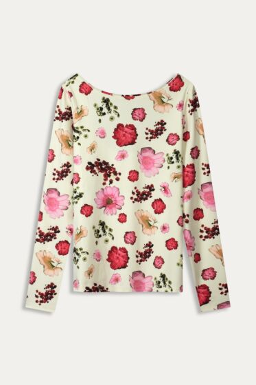 Top POM loa bouquet cream