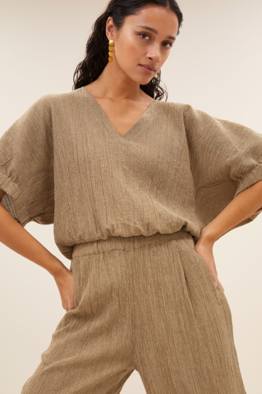 Mabel lurex blouse 25512014-750
