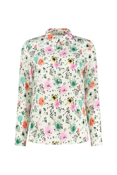 Blouse Mila Flower Confetti Ivory SP6760