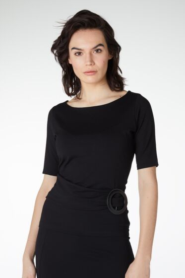 Top tabit korte mouw met gesp v129-s21-999