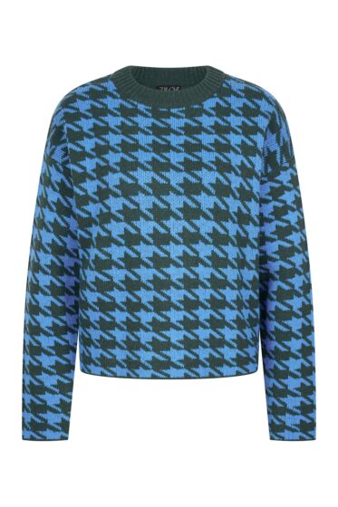 Sweater pied de poule 32waap30.085-1,185