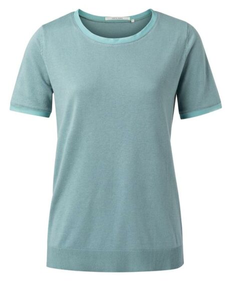 Mesh binding sweater RAINY SKY 1000412-112-64411
