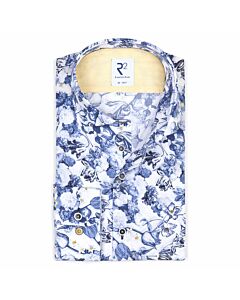 Shirt R2 longsleeve met bloemen print