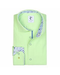 Shirt R2 longsleeve neon groen