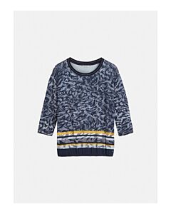 T-shirt Long Sleeves Navy 21101824-40115