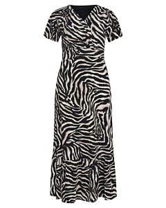 Jurk maxi zebra print 23005-991