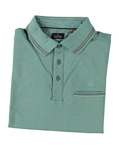 Polo plain pique Mid green 31.3601-175