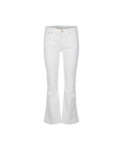 Jeans white flared midweight denim 4s2100-5084-111