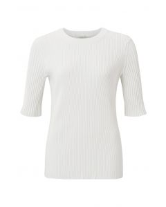 Ribbed sweater BRIGHT WHITE 1-000168-301-10601