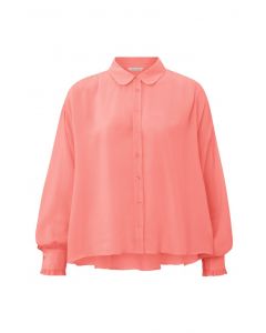 Blouse with pleated details 1-201040-304-61632