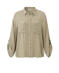 blouse RYE GREEN 1-201049-305-511151