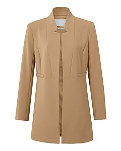 Long blazer with fancy collar 1-501007-210-71328