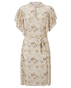 Dress with print PEARL BLUE 1-601055-305-442061