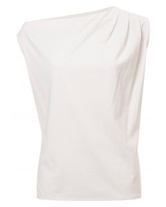 Asymmetric top with pleats 1909428-215-10602