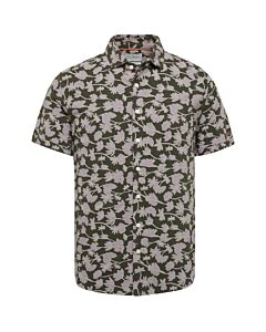 Short Sleeve Shirt Print Kambaba CSIS2303224-6513
