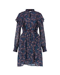 DRESS - Mythical Birds Blue SP7093