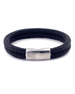 Armband STEEL & BARNETT lake rope black