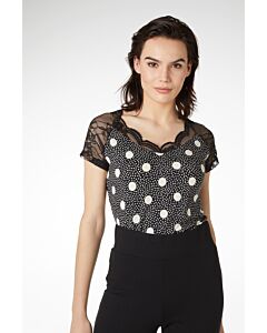 Top rixt kapmouw contrast vd147-s21-988