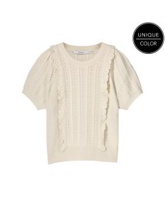 Short sleeve sweater knit 7s5723-7892-122