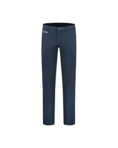 Pantalon modern chino structuur blauw 2120-1066