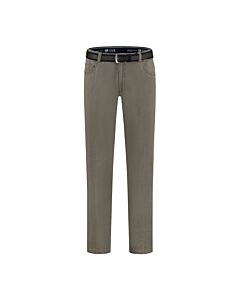 Pantalon swing front khaki printed 2160-0135