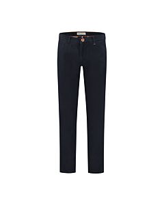 * Broek chino essential perma blue 8410-3636