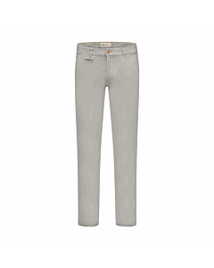 * Broek chino essential light grey 8410-4307